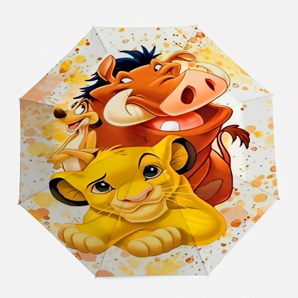 Автоматический складной зонт Disney The Lion King с акварельным принтом Симбы, Тимона и Пумбы, ветрозащитный, водонепроницаемый, для путешествий
Автоматический складной зонт Disney The Lion King с акварельным принтом Симбы, Тимона и Пумбы, ветрозащитный, водонепроницаемый, для путешествий
