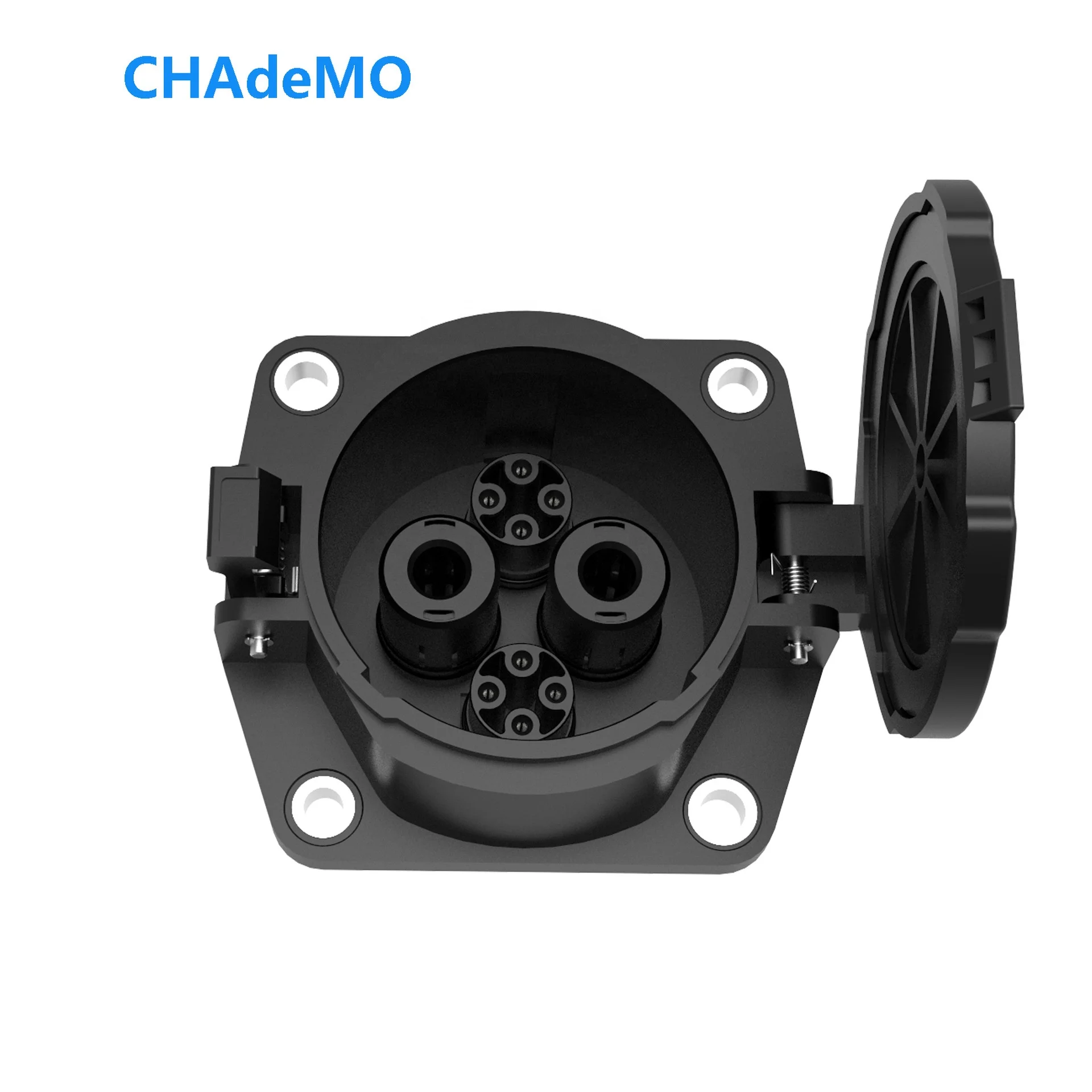 CHAdeMO Inlet Socket 125A DC Quick Charging Port EV Connector for Electric Vehicle Charging Station
CHAdeMO Inlet Socket 125A DC Quick Charging Port EV Connector for Electric Vehicle Charging Station