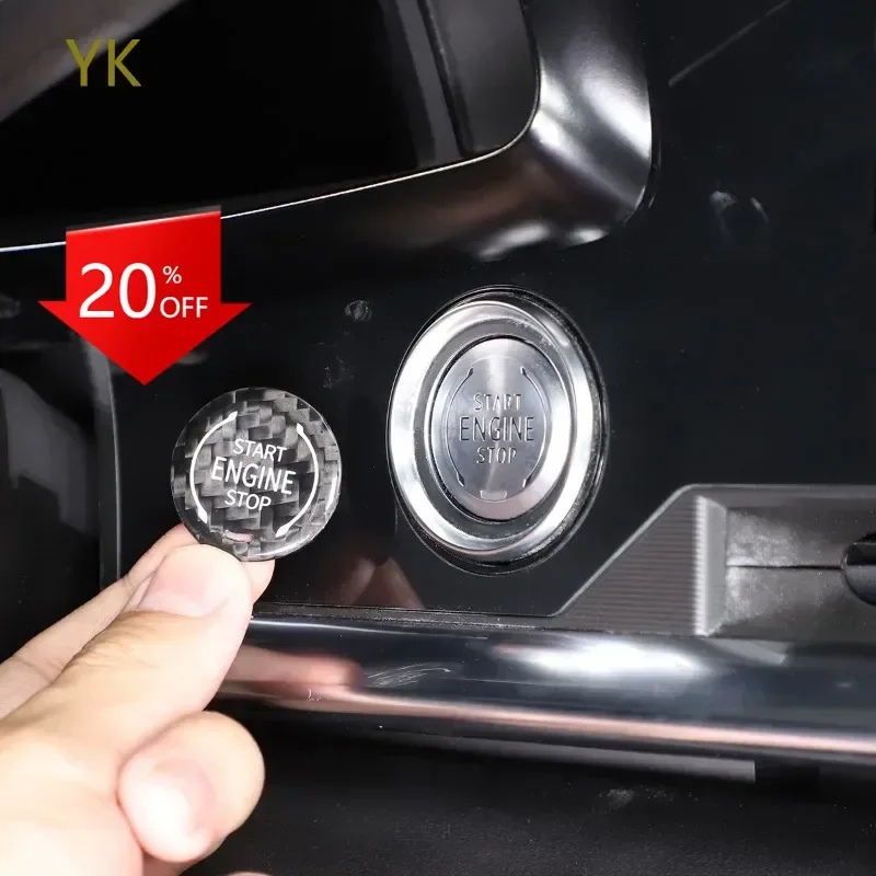 Real Carbon Fiber Car Engine Start Stop Button Cover Trim Interior Car Accessories For Chevrolet Corvette C8 Z51 Z06 2020-2021 
Real Carbon Fiber Car Engine Start Stop Button Cover Trim Interior Car Accessories For Chevrolet Corvette C8 Z51 Z06 2020-2021