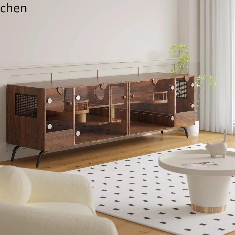 ZML solid wood cat villa four seasons universal delivery room TV cabinet house cat house
ZML solid wood cat villa four seasons universal delivery room TV cabinet house cat house