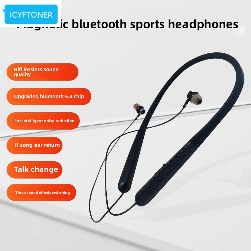 Bluetooth-наушники ICYFTONER dsp с беспроводным шейным ободком и ушной петлей для сверхдлительного времени автономной работы и изменения голоса во время разговора
Bluetooth-наушники ICYFTONER dsp с беспроводным шейным ободком и ушной петлей для сверхдлительного времени автономной работы и изменения голоса во время разговора