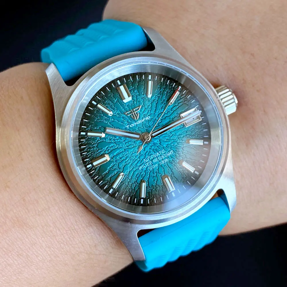 Tandorio 36mm Mechanical Pilot Men's Watch For Miyota 8215/Asia 2824 Sapphire Glass 200m Waterproof Luminous Automatic Men Watch
Tandorio 36mm Mechanical Pilot Men's Watch For Miyota 8215/Asia 2824 Sapphire Glass 200m Waterproof Luminous Automatic Men Watch