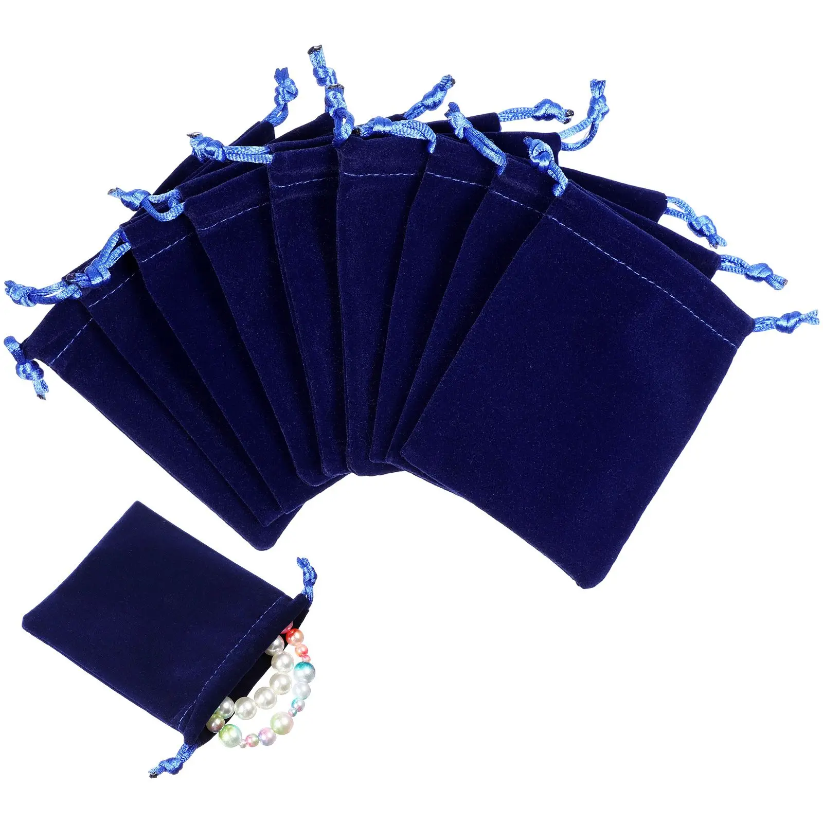50 Pcs Jewelry Pouch 8x10cm Drawstring Bag for Chains Bracelets Stones Black Pouch Drawstring Coins Storage
50 Pcs Jewelry Pouch 8x10cm Drawstring Bag for Chains Bracelets Stones Black Pouch Drawstring Coins Storage