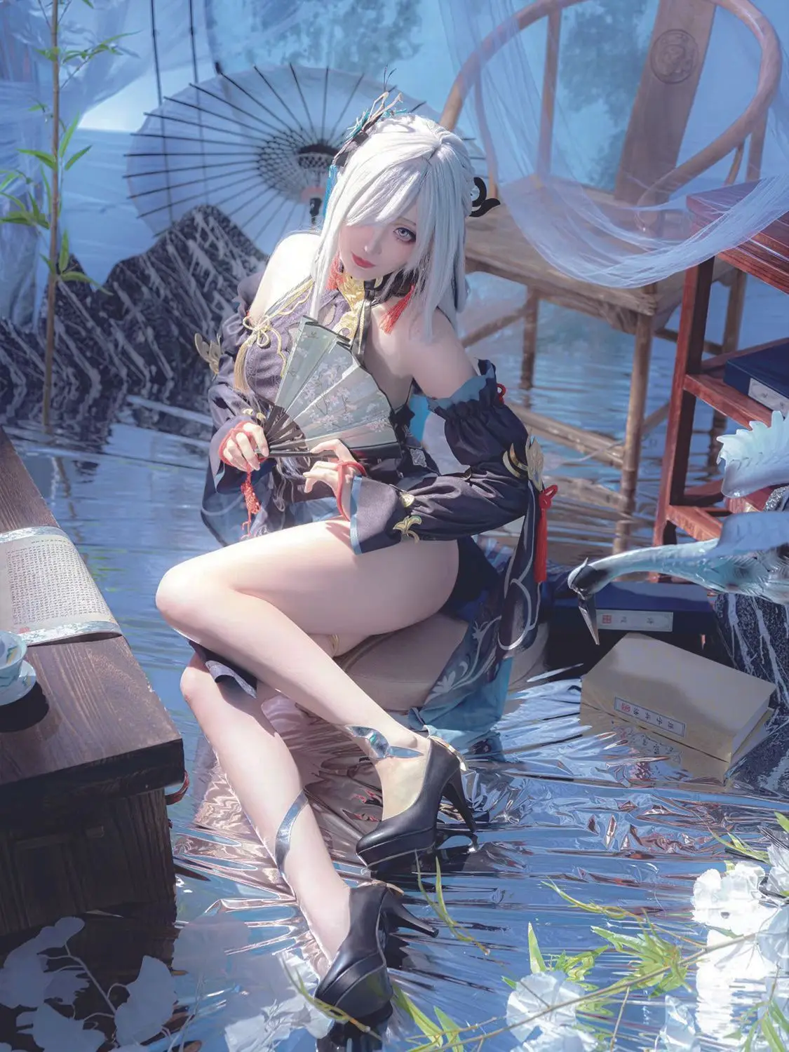 Shenhe Cosplay Costume From Genshin Impact, Sweet Two-Dimensional Uniform For New Year Lantern Festival, Huayoulu Cosplay
Shenhe Cosplay Costume From Genshin Impact, Sweet Two-Dimensional Uniform For New Year Lantern Festival, Huayoulu Cosplay