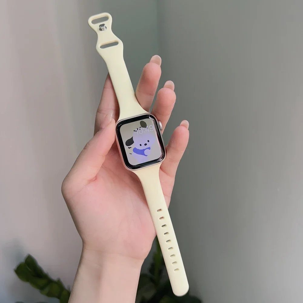 Superior Silicone Strap For Apple Watch band women Series Ultra 10/9/8/6/5/4/3/2/1 SE 38mm 40mm 41mm 42mm 44mm 45mm 46mm 49mm
Superior Silicone Strap For Apple Watch band women Series Ultra 10/9/8/6/5/4/3/2/1 SE 38mm 40mm 41mm 42mm 44mm 45mm 46mm 49mm