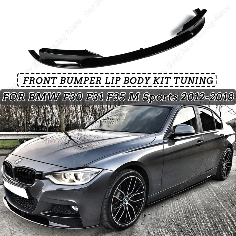 Car Front Bumper Splitter Lip Spoiler Diffuser Guard Body Kit For BMW F30 F31 F35 M Sports 2012-2018 Gloss Black Accessories
Car Front Bumper Splitter Lip Spoiler Diffuser Guard Body Kit For BMW F30 F31 F35 M Sports 2012-2018 Gloss Black Accessories