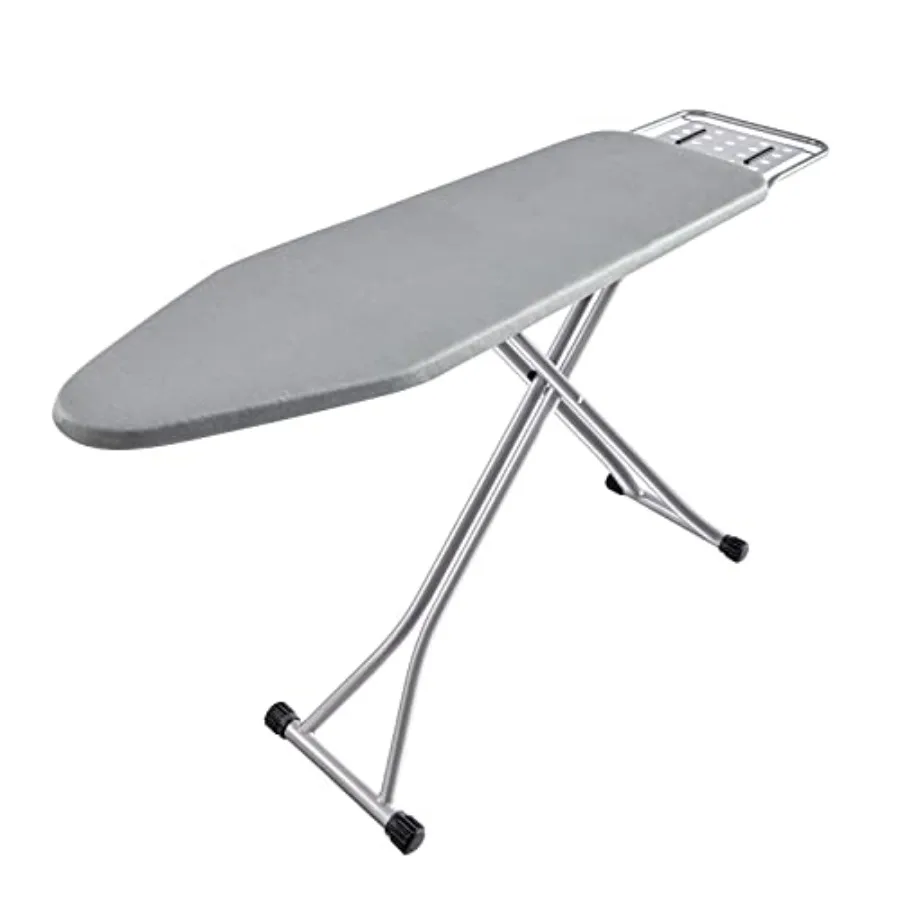 Ironing Board Heat Resistant Cover Iron Board with Steam Rest Non-Slip Foldable Ironing Stand. Heavy Sturdy Metal Frame Legs Ir
Ironing Board Heat Resistant Cover Iron Board with Steam Rest Non-Slip Foldable Ironing Stand. Heavy Sturdy Metal Frame Legs Ir