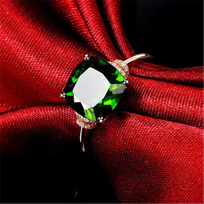 Square Green /Red Ring Zircon Fashion Jewelry for Women Accessories Gorgeous Gift
Square Green /Red Ring Zircon Fashion Jewelry for Women Accessories Gorgeous Gift