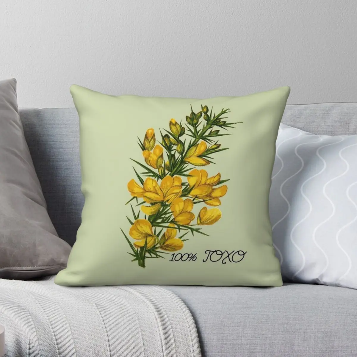 Ulex Europaeus Common Gorse Square Pillowcase Polyester Linen Velvet Printed Zip Decorative Sofa Cushion Cover
Ulex Europaeus Common Gorse Square Pillowcase Polyester Linen Velvet Printed Zip Decorative Sofa Cushion Cover