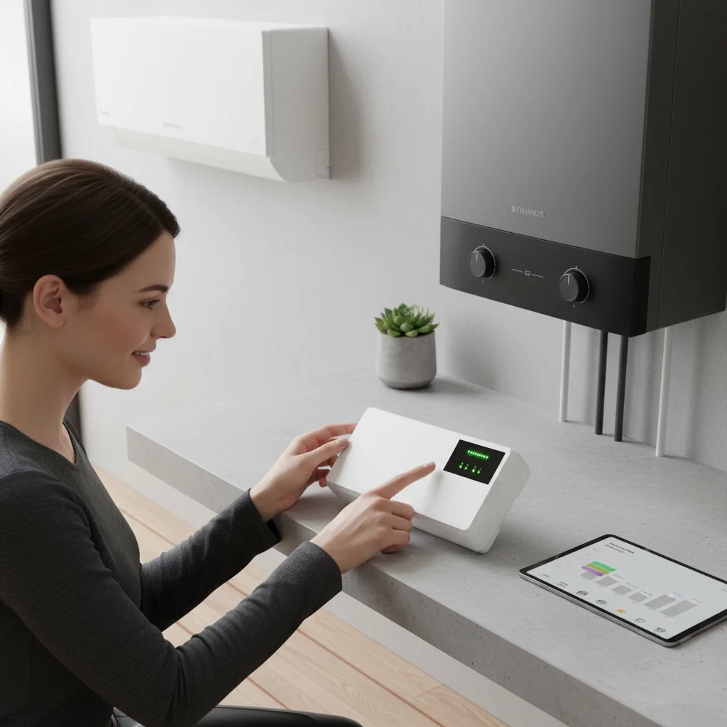 1pc 8-Channel Centralized Controller Zone Temperature Management Concentrator Hub Controller For Underfloor Heating Temperature