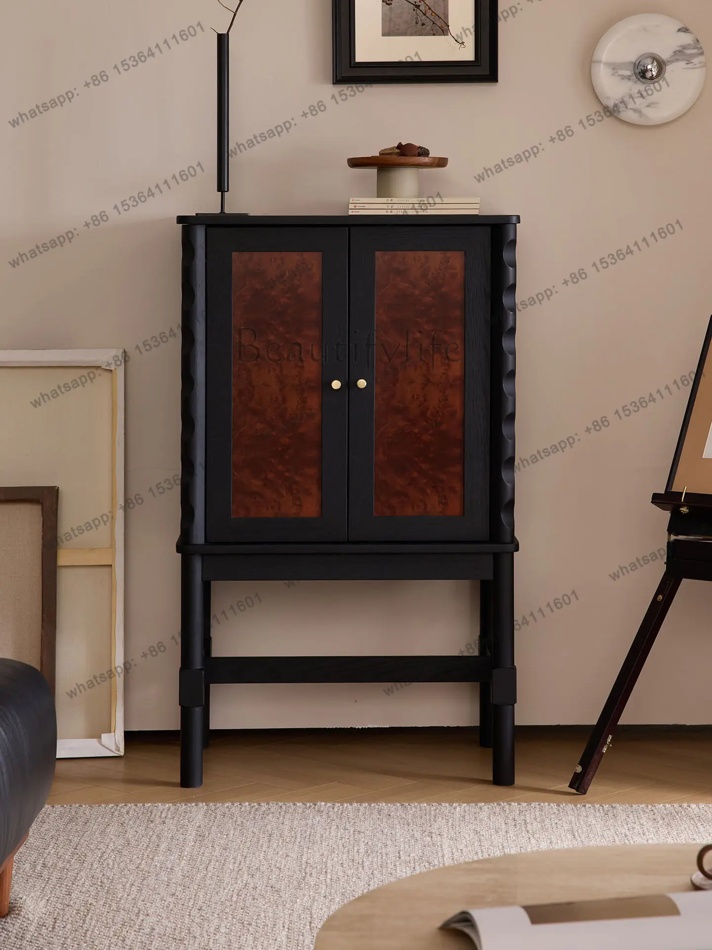 Solid wood retro wind wall integrated dining side cabinet living room storage cabinet
Solid wood retro wind wall integrated dining side cabinet living room storage cabinet