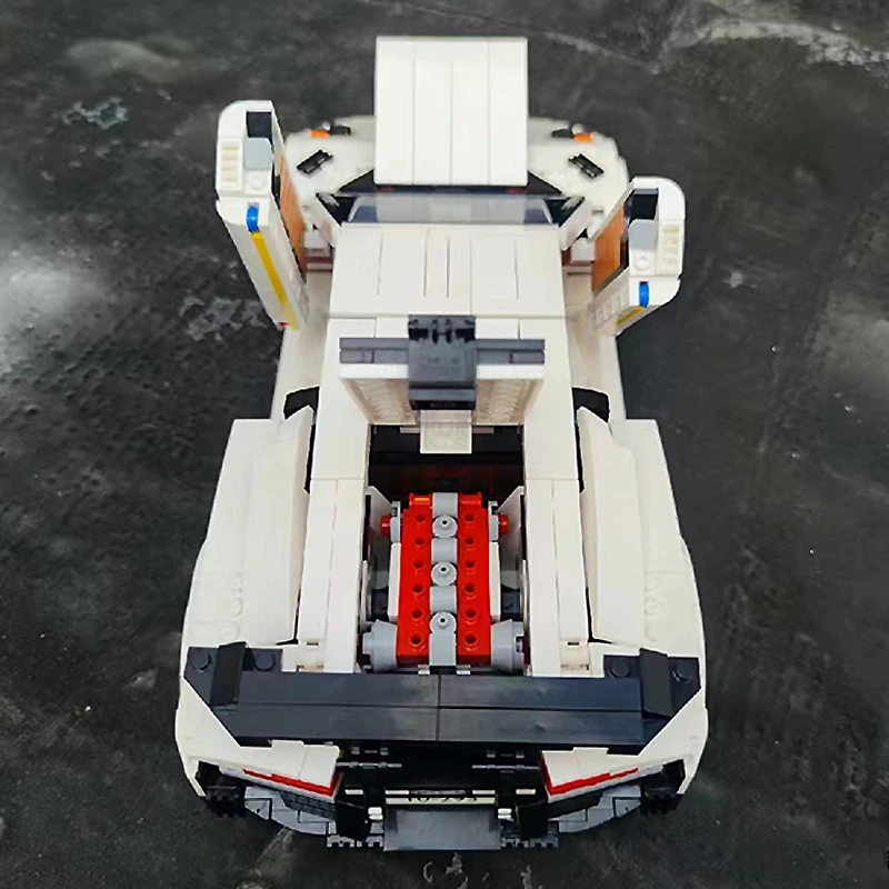High-quality New MOC-137369 Technical White Super Sports Car Racing Compatible 10295 Blocks Brick Puzzle DIY Toys Birthday Gifts
High-quality New MOC-137369 Technical White Super Sports Car Racing Compatible 10295 Blocks Brick Puzzle DIY Toys Birthday Gifts