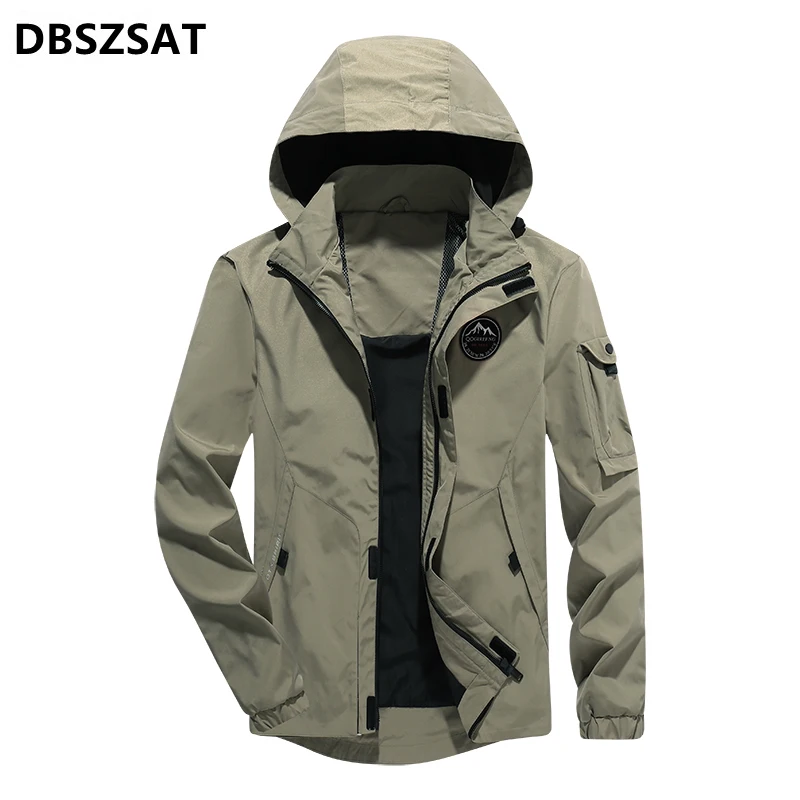 Outwear Waterproof Military Jacket Men Plus Size Spring Autumn Men Windbreaker Quick Dry Mens Jackets Breathable Hooded Coats
Outwear Waterproof Military Jacket Men Plus Size Spring Autumn Men Windbreaker Quick Dry Mens Jackets Breathable Hooded Coats