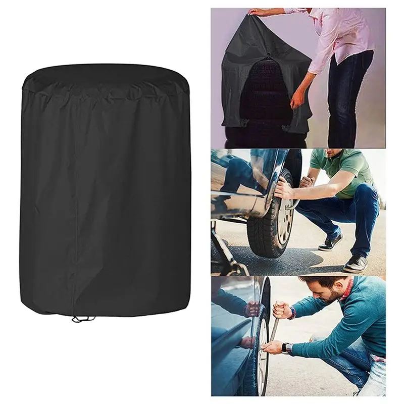 Compact 2X Waterproof Universal Tyre Bag Cover Wheel Cover Spare Wheel Car Tyre Cover Dust Protection For Trailer Motorhome
Compact 2X Waterproof Universal Tyre Bag Cover Wheel Cover Spare Wheel Car Tyre Cover Dust Protection For Trailer Motorhome