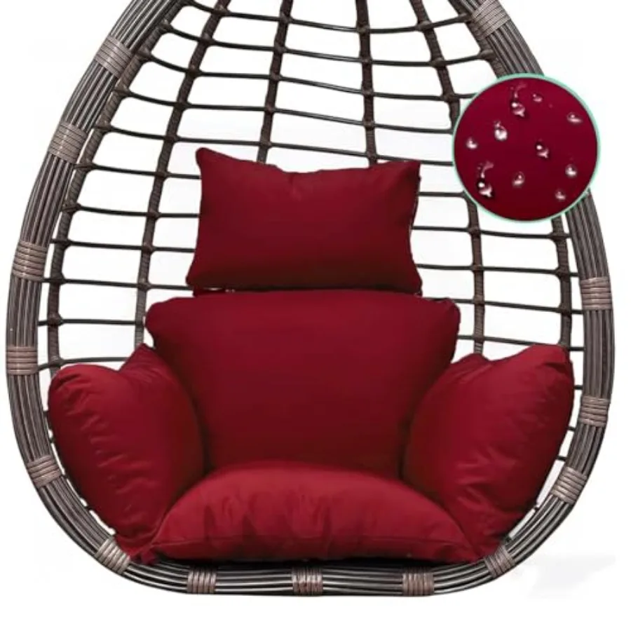Waterproof Egg Chair Cushion Outdoor Swing Chair Replacement Patio Swing Basket Egg Chair Cushion for Indoor Outdoor Funiture
Waterproof Egg Chair Cushion Outdoor Swing Chair Replacement Patio Swing Basket Egg Chair Cushion for Indoor Outdoor Funiture