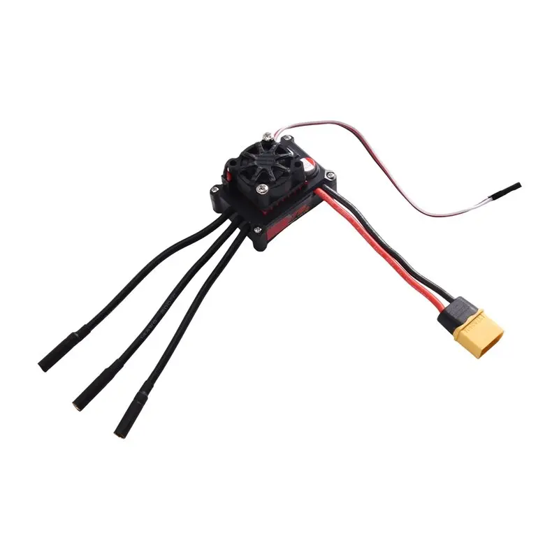 WOWFU-RC 75A Brushless ESC Electronic Speed Controller For 540/3650/3670 Brushless Motor Model Car/Boat With XT60 Power Plug
WOWFU-RC 75A Brushless ESC Electronic Speed Controller For 540/3650/3670 Brushless Motor Model Car/Boat With XT60 Power Plug