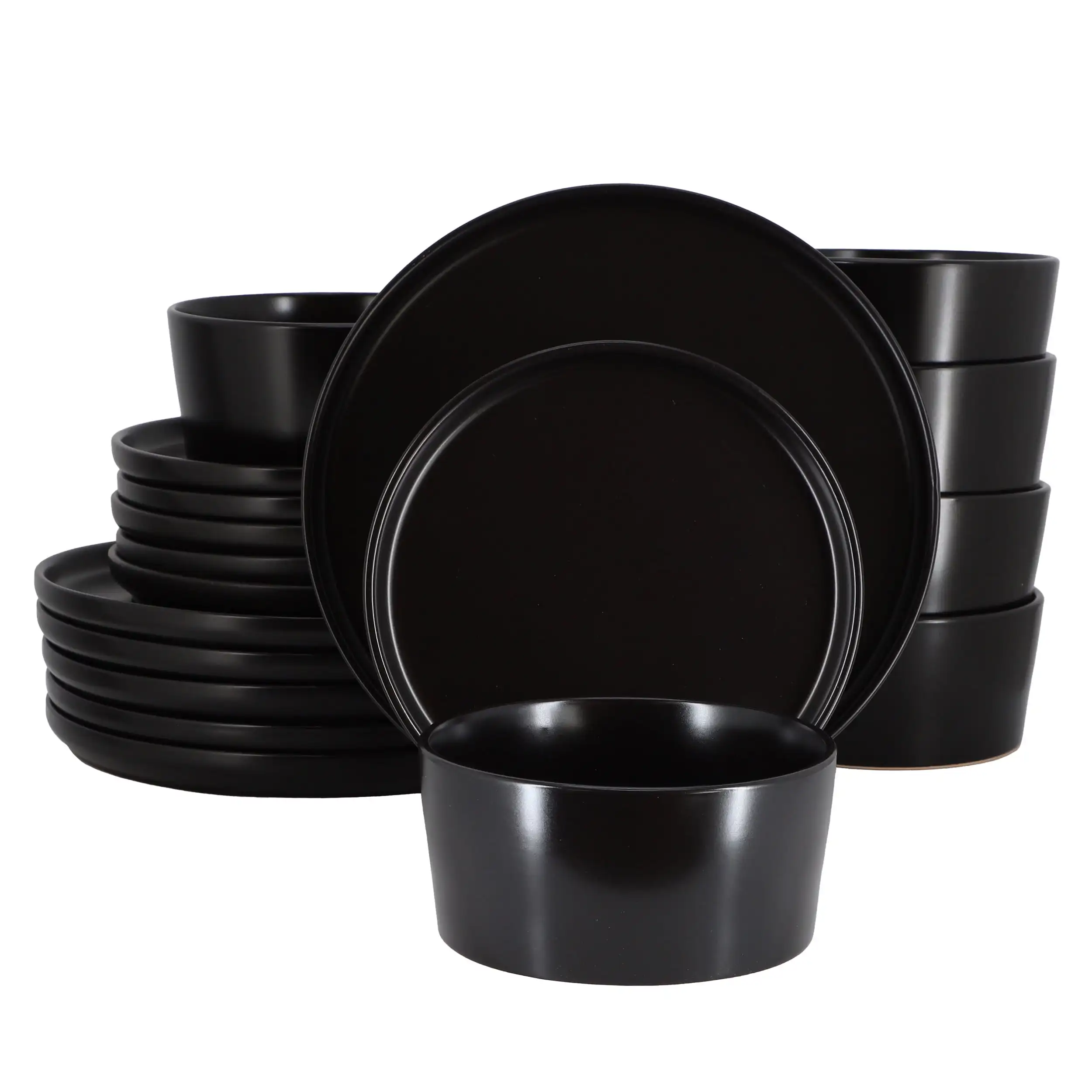 18-piece stoneware dinnerware set for 6 people, complete tableware service
18-piece stoneware dinnerware set for 6 people, complete tableware service