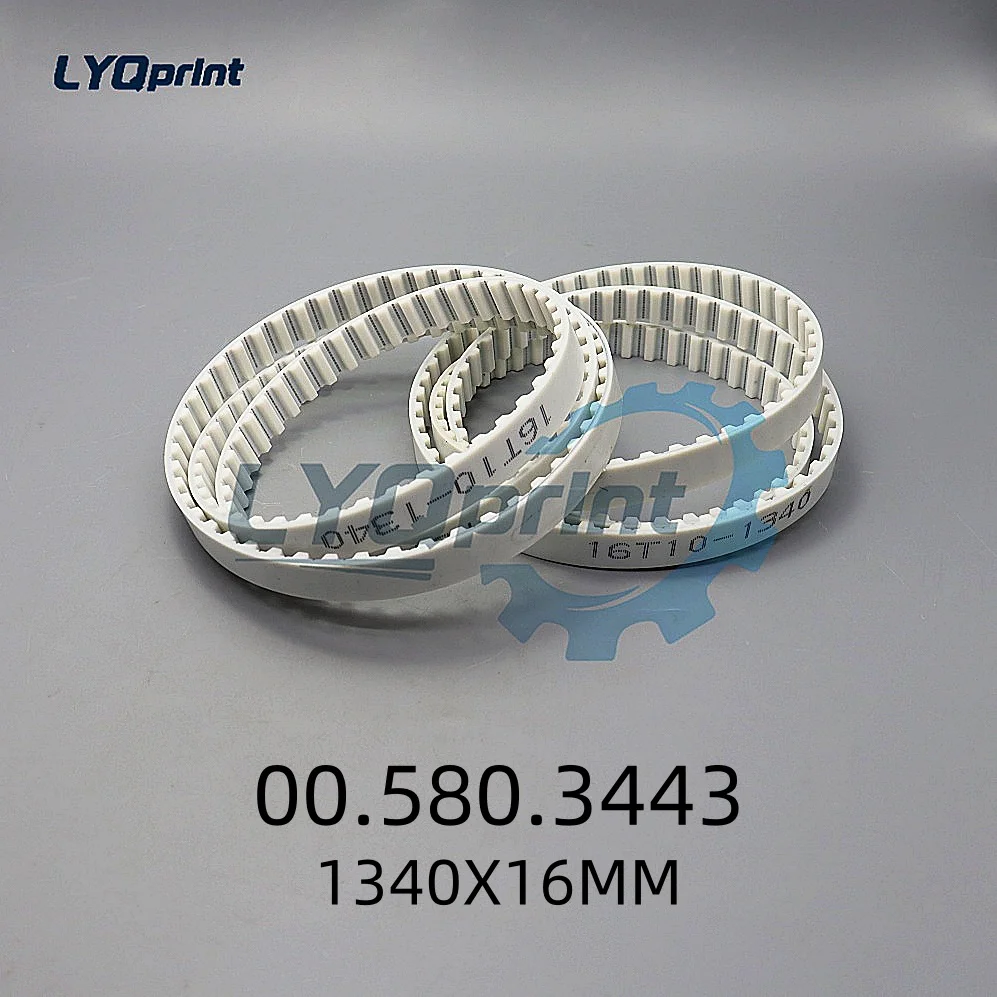 1 шт., высокое качество 00.580.3443, синхронный ремень Heidelberg, зубчатый ремень 1340X16 мм, детали печатной машины Heidelber
1 шт., высокое качество 00.580.3443, синхронный ремень Heidelberg, зубчатый ремень 1340X16 мм, детали печатной машины Heidelber
