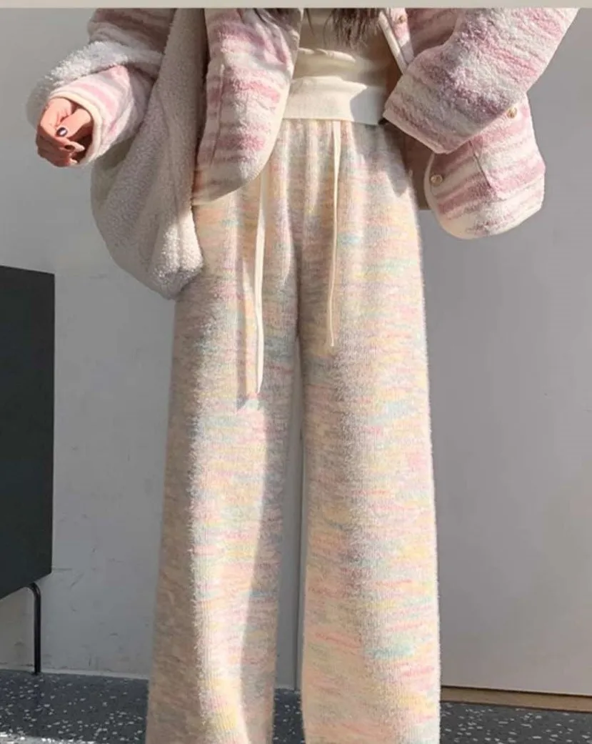 Широкие брюки для отпуска, женские весенне-летние моющиеся облегающие брюки с завязками для колледжа, хипстерские модальные шифоновые брюки с контролем живота
Широкие брюки для отпуска, женские весенне-летние моющиеся облегающие брюки с завязками для колледжа, хипстерские модальные шифоновые брюки с контролем живота