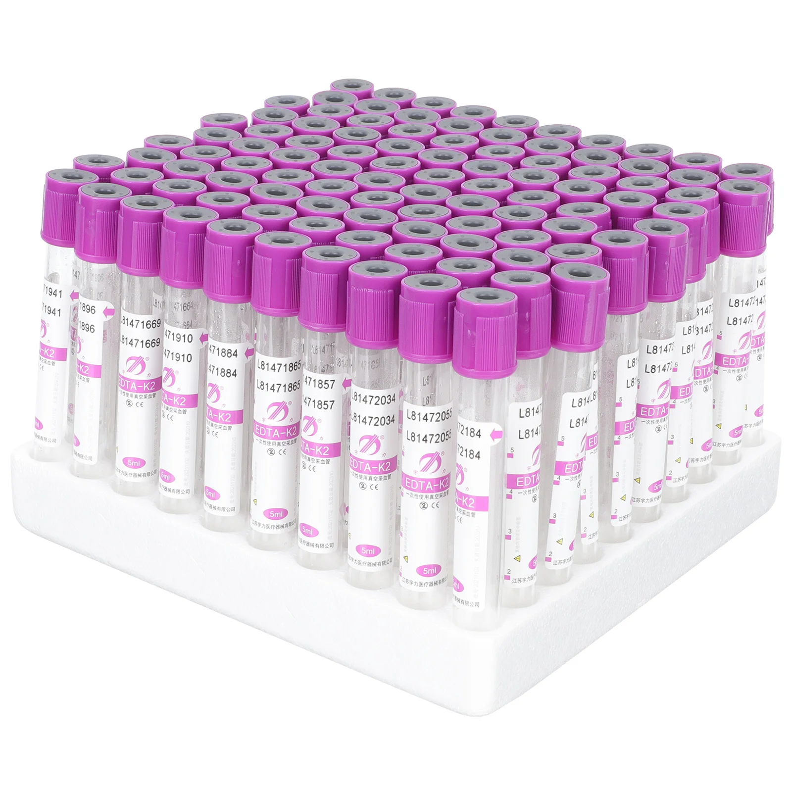 100pcs Glass Anticoagulant Tubes Test Tubes with Lids for Blood Collection Safe LeakProof Lab Use Biochemistry
100pcs Glass Anticoagulant Tubes Test Tubes with Lids for Blood Collection Safe LeakProof Lab Use Biochemistry