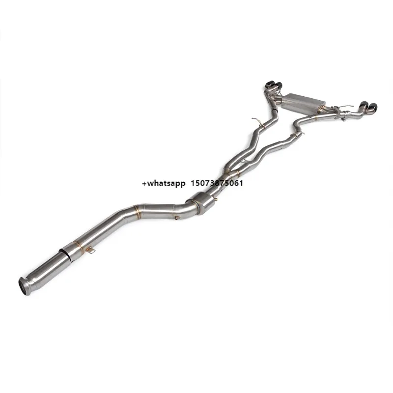 Suitable for X3/X4 M40i G01 3.0T 2016-2023 304 Stainless Steel Catback Exhaust Valve with OPF Escape Car Exhaust Muffler
Suitable for X3/X4 M40i G01 3.0T 2016-2023 304 Stainless Steel Catback Exhaust Valve with OPF Escape Car Exhaust Muffler