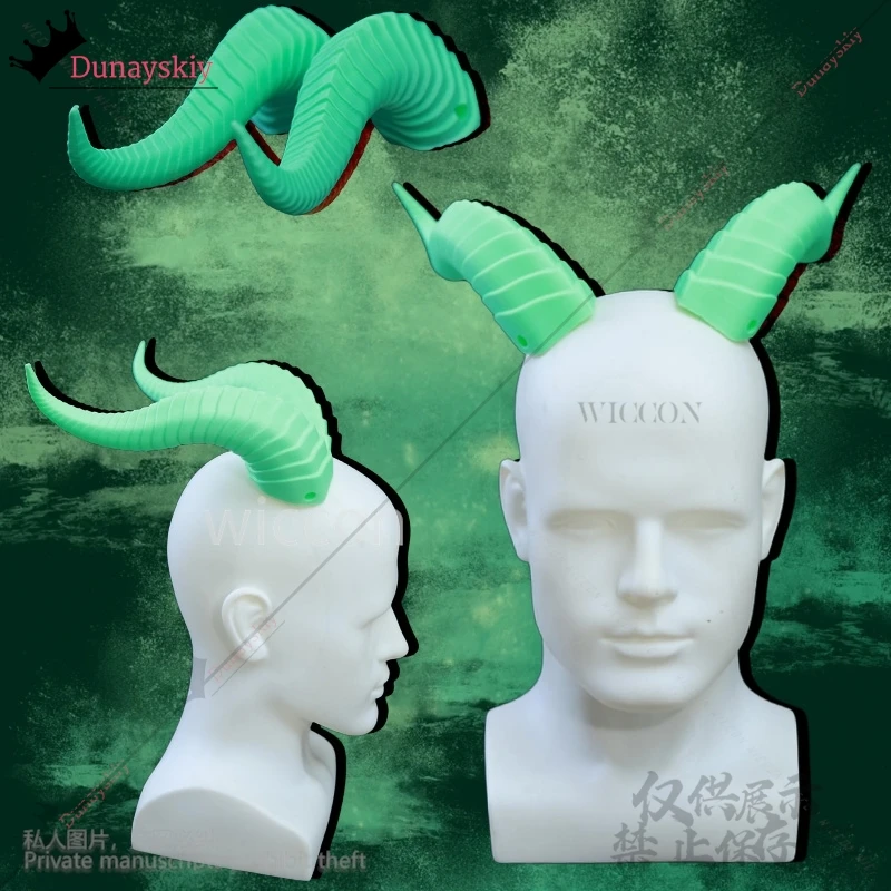 Anime Furry Furrsuit 3D Polylactic Acid Horns Cosplay Dragon Headwear Halloween Christmas Fancy Party Green Props Customized
Anime Furry Furrsuit 3D Polylactic Acid Horns Cosplay Dragon Headwear Halloween Christmas Fancy Party Green Props Customized
