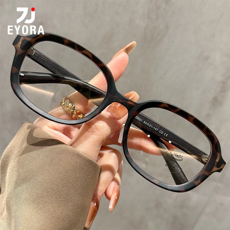 EYORA Everyday Wear Square TR90 Reading glasses for Women Anti Blue Light Photochromic glasses optical lenses with prescription
EYORA Everyday Wear Square TR90 Reading glasses for Women Anti Blue Light Photochromic glasses optical lenses with prescription