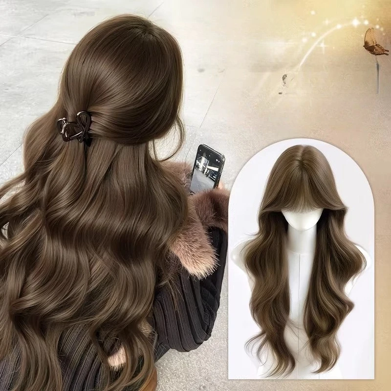 Women's Full Head Synthetic Wig - Natural Looking, Volumizing, High Crown, Invisible Full Head, Large Wave Curly Hair
Women's Full Head Synthetic Wig - Natural Looking, Volumizing, High Crown, Invisible Full Head, Large Wave Curly Hair