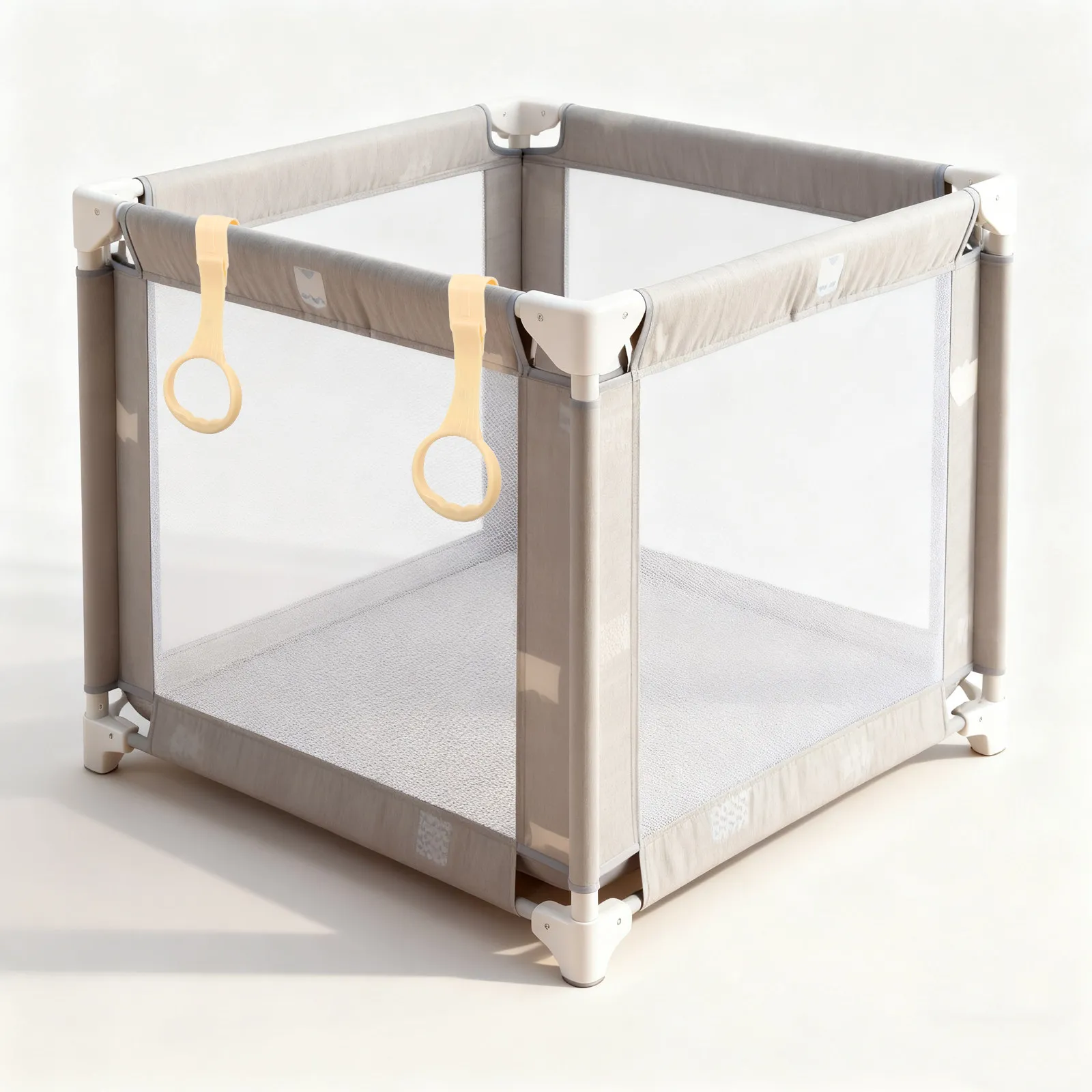 Набор из 6 мягких круглых ручек-кольцев для детского манежа и кроватки, для помощи при вставании и ходьбе младенцев и малышей
Набор из 6 мягких круглых ручек-кольцев для детского манежа и кроватки, для помощи при вставании и ходьбе младенцев и малышей