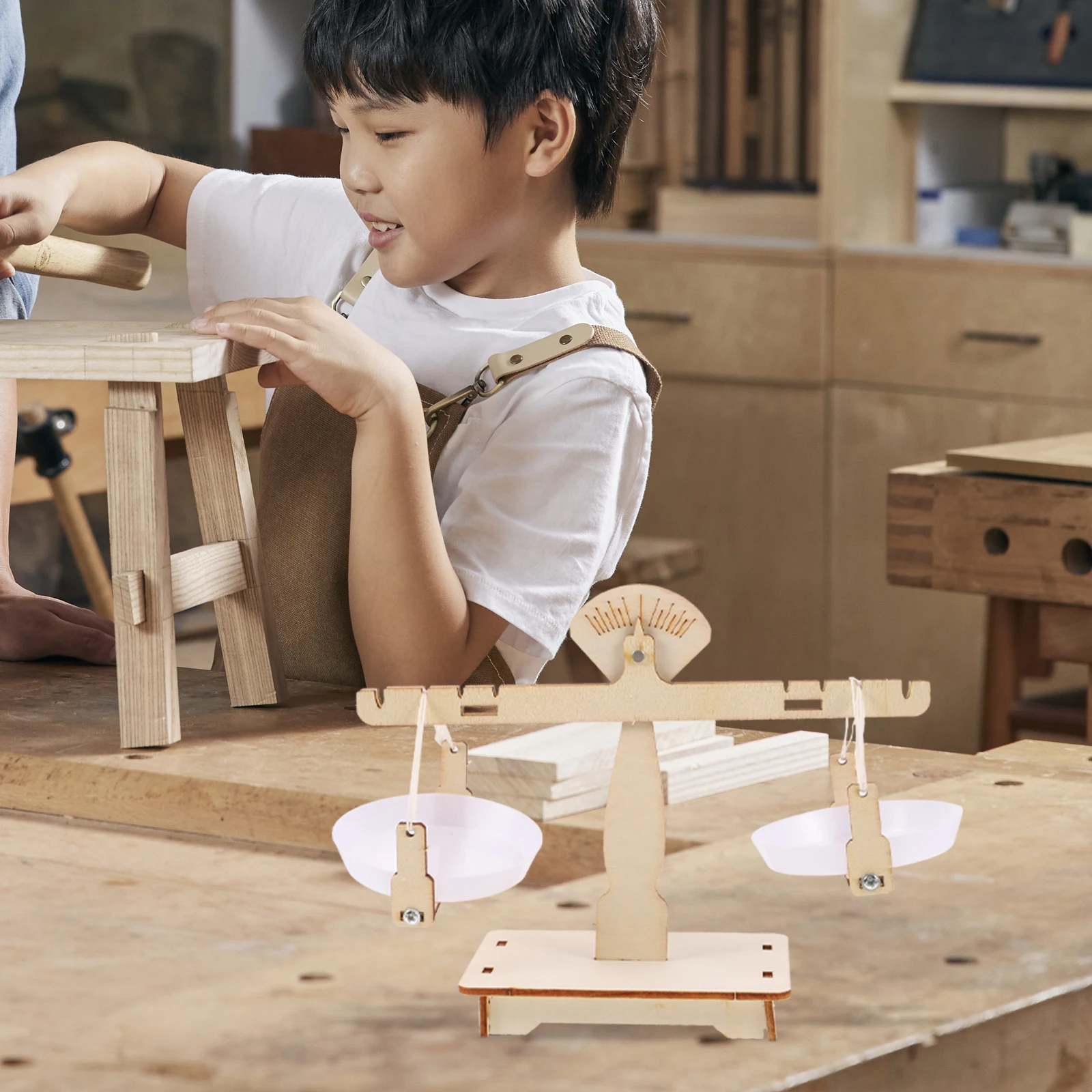 Balance Toy Science Experiment Weight Scale Children Weights and Assemble for Experiments Wooden Toddler Game Toys
Balance Toy Science Experiment Weight Scale Children Weights and Assemble for Experiments Wooden Toddler Game Toys