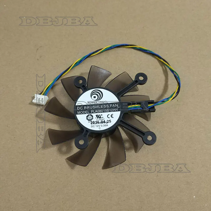 Для PLA08015B12HH DC12V 0,35A 4-контактный охлаждающий вентилятор видеокарты для ASUS PH-GeForce GTX1050TI-4G
Для PLA08015B12HH DC12V 0,35A 4-контактный охлаждающий вентилятор видеокарты для ASUS PH-GeForce GTX1050TI-4G