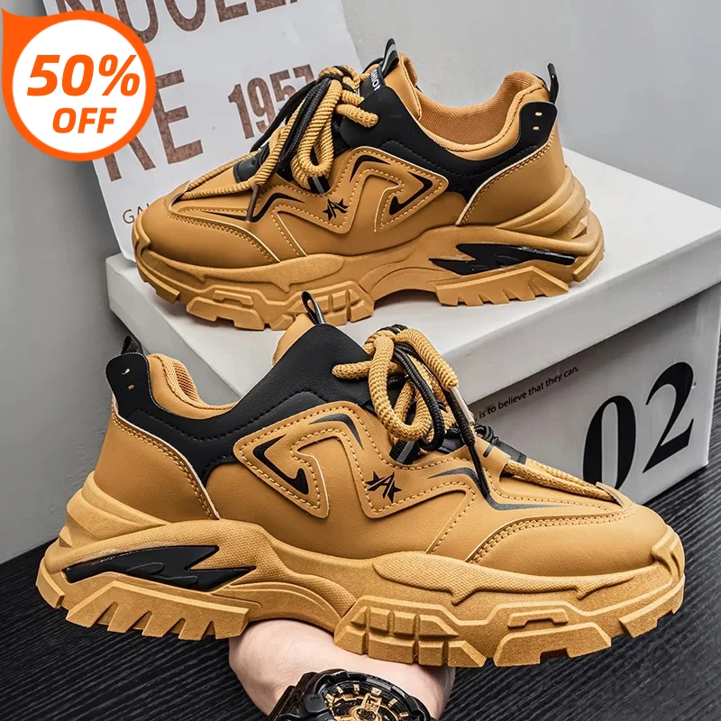 2026 New Classic Men's Sneakers High Help Thick Bottom Workwear Casual Shoes for Youth Outdoor Lightweight Sports Running Shoes
2026 New Classic Men's Sneakers High Help Thick Bottom Workwear Casual Shoes for Youth Outdoor Lightweight Sports Running Shoes