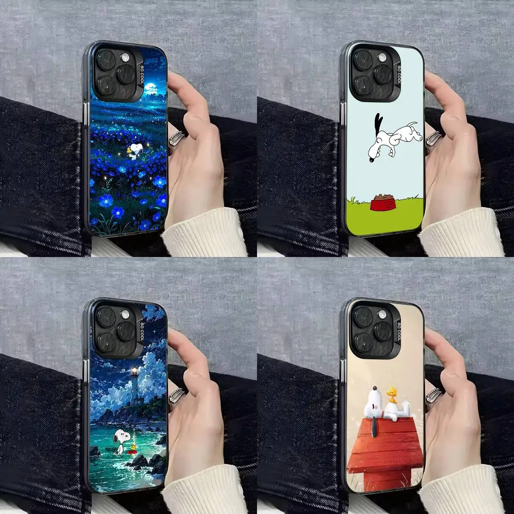 Cartoon Cute S-Snoopy Phone Case For iPhone 16,15,14,13,12,11,Mini,Pro,E,SE4,XS,MAX Black Candy Matte Cover
Cartoon Cute S-Snoopy Phone Case For iPhone 16,15,14,13,12,11,Mini,Pro,E,SE4,XS,MAX Black Candy Matte Cover