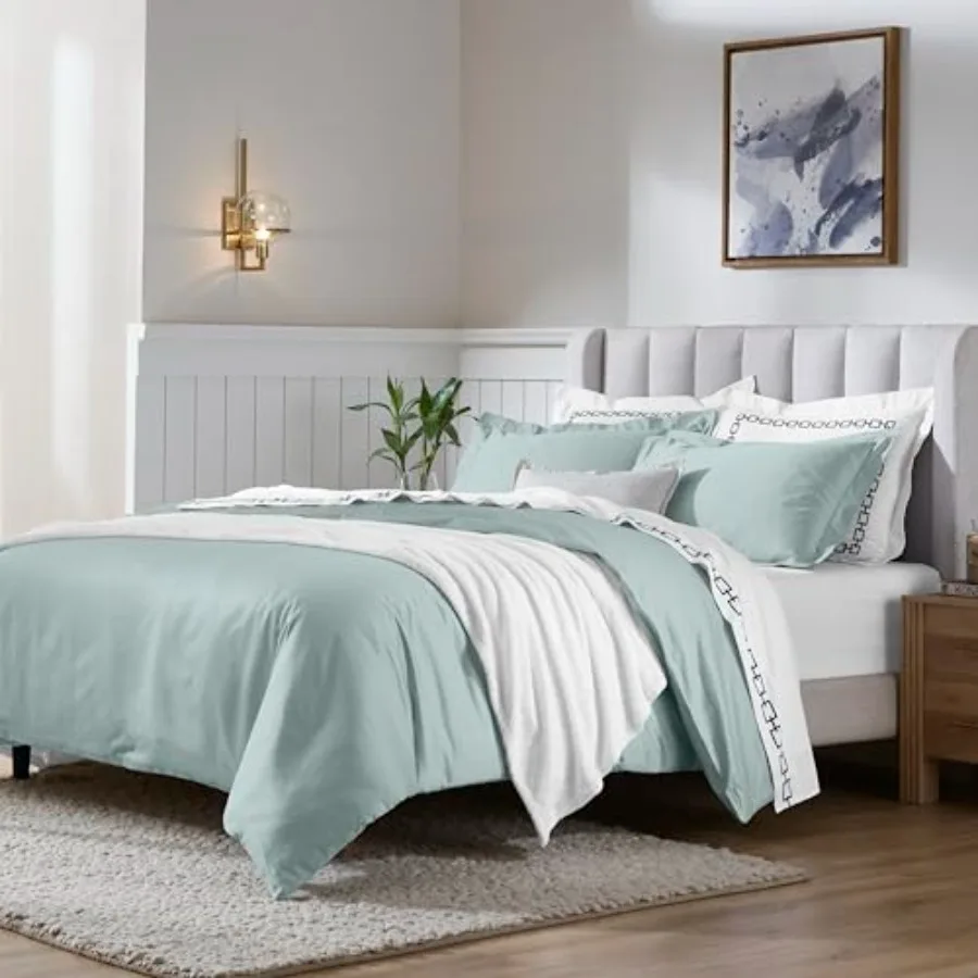Egyptian Cotton 650 Thread Count Duvet Cover Set Bed Covers Includes 1 Duvet Cover 1 Pillow Sham Bedding Essentials Master Gues
Egyptian Cotton 650 Thread Count Duvet Cover Set Bed Covers Includes 1 Duvet Cover 1 Pillow Sham Bedding Essentials Master Gues