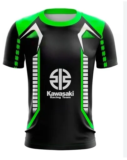 Новинка 2025 года, мужская футболка Kawasaki с 3D принтом для езды на велосипеде и мотоциклетных гонок, модная быстросохнущая спортивная футболка большого размера 
Новинка 2025 года, мужская футболка Kawasaki с 3D принтом для езды на велосипеде и мотоциклетных гонок, модная быстросохнущая спортивная футболка большого размера