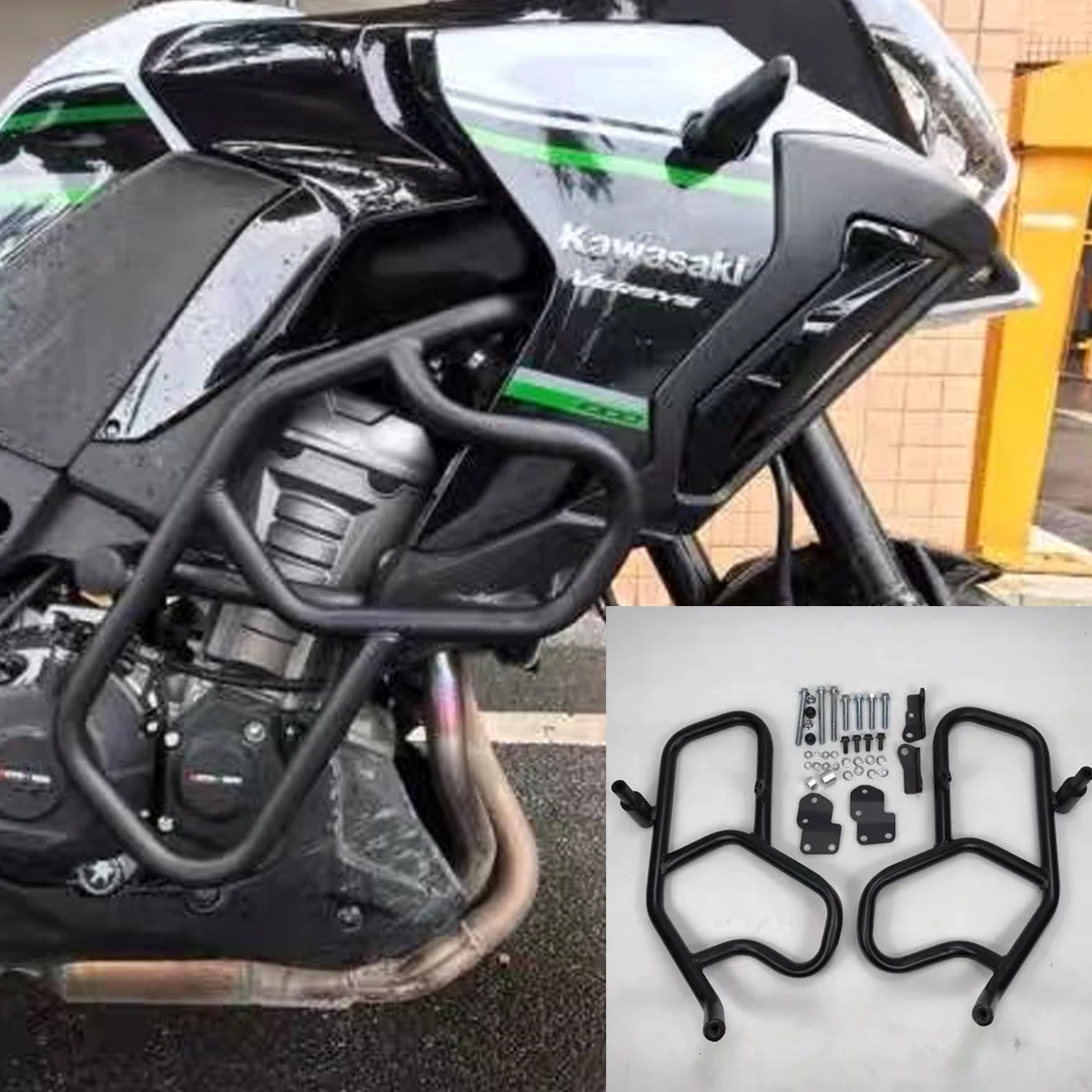 Motorcycle Crash Bar Engine Guard Bumper Protection Fairing ProtectoFalling Fit For Kawasaki 1000 Versys1000
Motorcycle Crash Bar Engine Guard Bumper Protection Fairing ProtectoFalling Fit For Kawasaki 1000 Versys1000
