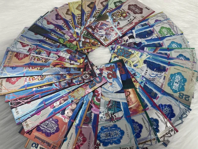 MINISO 33 Design classic anime game One Piece cards character silver banknote anime fans collect memorabilia gifts peripherals
MINISO 33 Design classic anime game One Piece cards character silver banknote anime fans collect memorabilia gifts peripherals