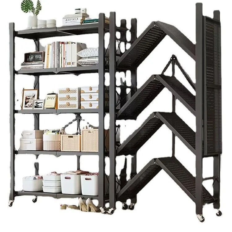 LH folding storage shelf installation-free floor-to-ceiling multi-layer storage household storage removable
LH folding storage shelf installation-free floor-to-ceiling multi-layer storage household storage removable