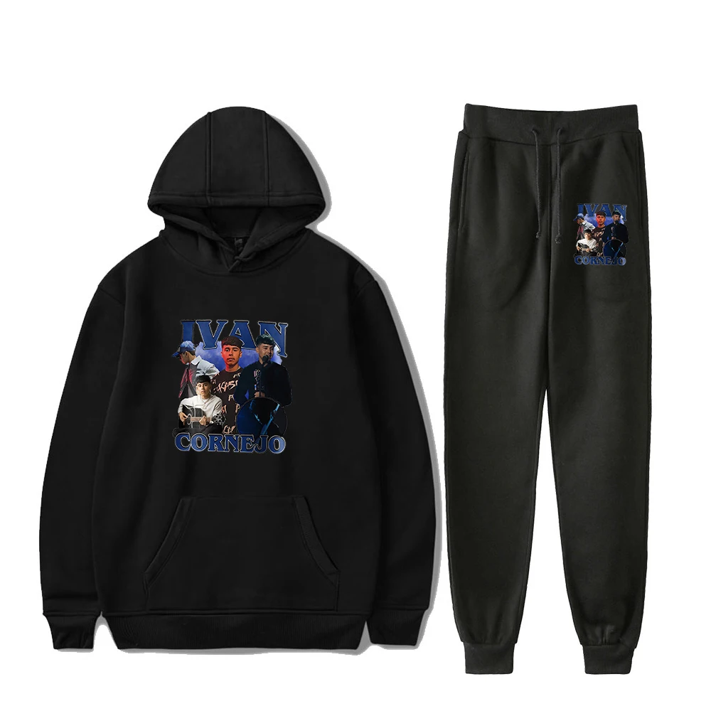 Ivan Cornejo Terapia Tour Hoodie Jogger Pants Two Piece Set Sweatshirts+Sweatpants Vintage Clothes Men Women's Set
Ivan Cornejo Terapia Tour Hoodie Jogger Pants Two Piece Set Sweatshirts+Sweatpants Vintage Clothes Men Women's Set