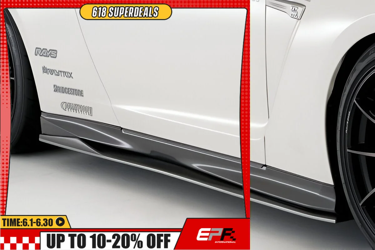 for Nissan GTR R35 2017 MY17 VRS Style Side Skirt extension
for Nissan GTR R35 2017 MY17 VRS Style Side Skirt extension