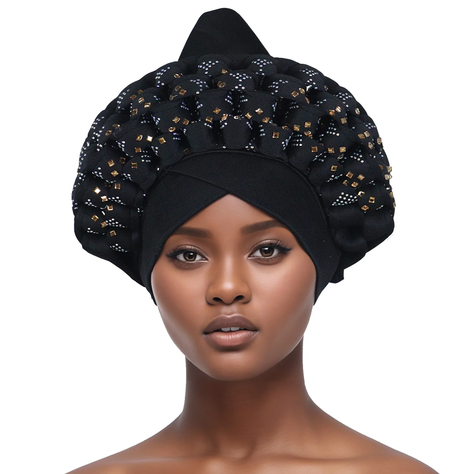 Women's Turban Cap Diamonds African Autogele Headtie Female Wrap Head Bonnet Muslim Headscarf Hat Headband Wraps Turbante Mujer
Women's Turban Cap Diamonds African Autogele Headtie Female Wrap Head Bonnet Muslim Headscarf Hat Headband Wraps Turbante Mujer