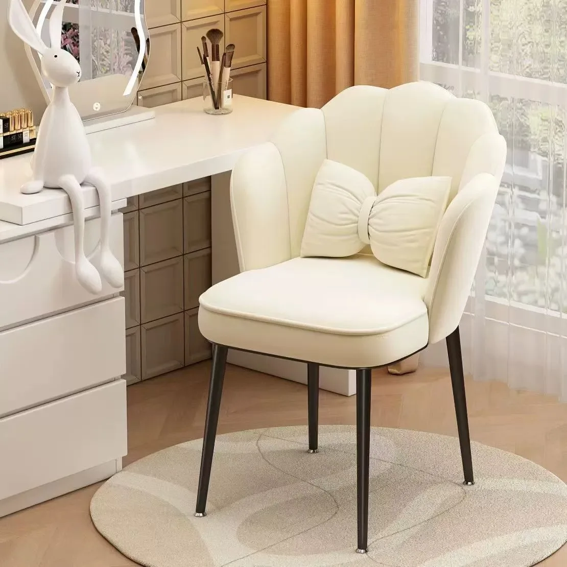 !@Modern Simple Bedroom Makeup Lounge Chair Living Room Velvet Gold Legs Vanity Chair
!@Modern Simple Bedroom Makeup Lounge Chair Living Room Velvet Gold Legs Vanity Chair