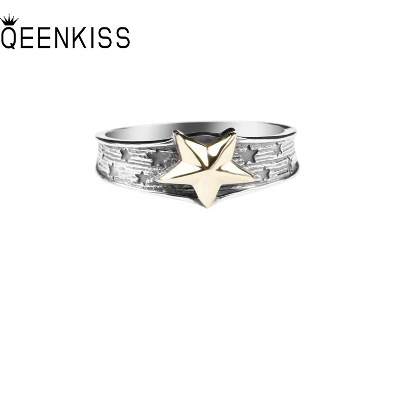 QEENKISS RG6723 Fine Jewelry Wholesale Fashion Male Man Birthday Wedding Gift Retro Star 925 Sterling Silver Open Ring
QEENKISS RG6723 Fine Jewelry Wholesale Fashion Male Man Birthday Wedding Gift Retro Star 925 Sterling Silver Open Ring