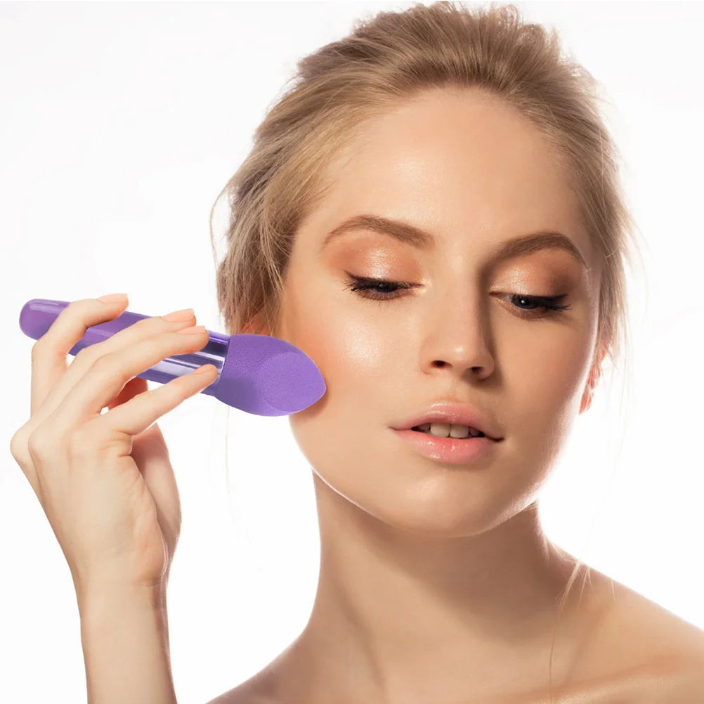 2 set Makeup Sponge Pens Premium Reusable Easy-Grip Handle For Foundation Blush Concealer Multifunctional Beauty Tool Portable
2 set Makeup Sponge Pens Premium Reusable Easy-Grip Handle For Foundation Blush Concealer Multifunctional Beauty Tool Portable