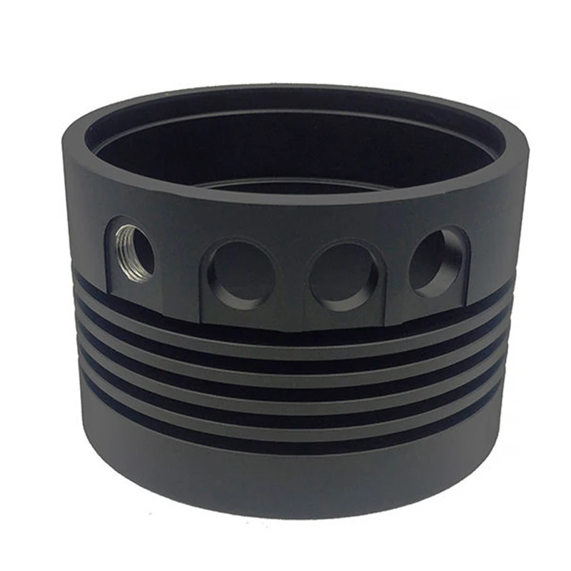 Precision Custom 5 Axis CNC Milling Turning Parts CNC Lathe & Milled 6061 Aluminum Alloy Cylinder Sleeve
Precision Custom 5 Axis CNC Milling Turning Parts CNC Lathe & Milled 6061 Aluminum Alloy Cylinder Sleeve