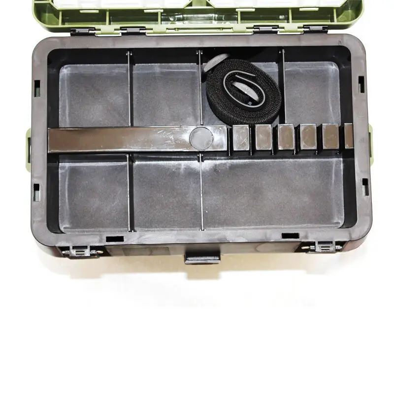 23.5*21*37.5cm 2.1kg Fishing Tackle Box Green ABS Plastic Fishing Tackle Seat Box Fishing Equipment Box
23.5*21*37.5cm 2.1kg Fishing Tackle Box Green ABS Plastic Fishing Tackle Seat Box Fishing Equipment Box