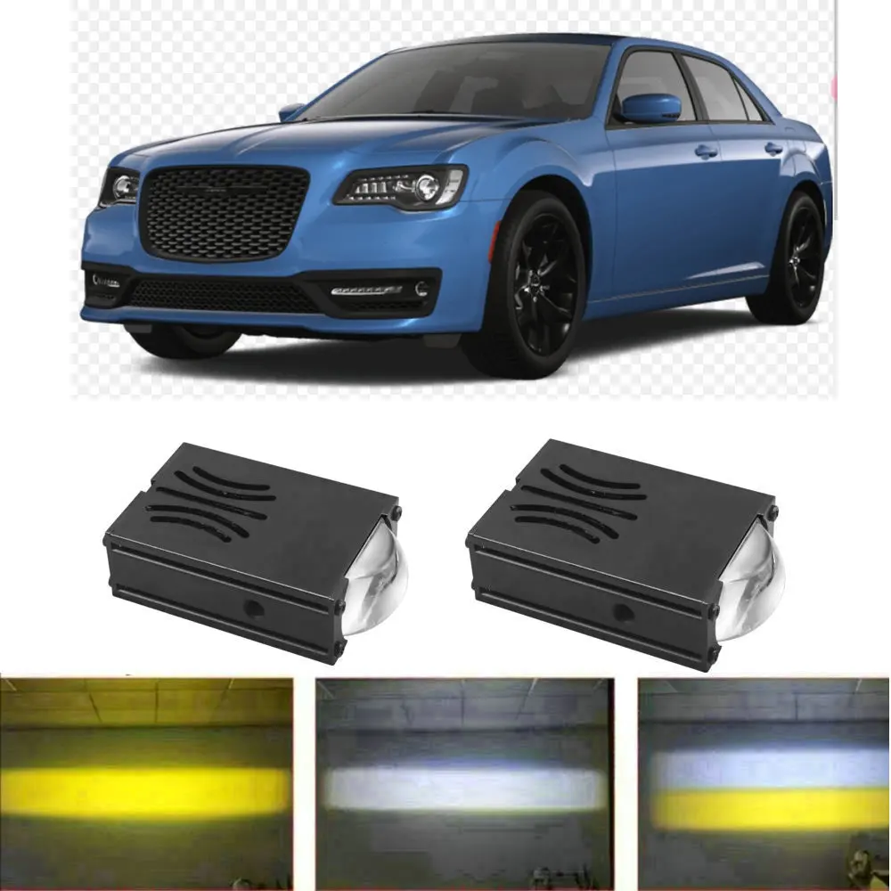Grille Mount, White/Yellow Dual Color Modules 1.5" LED Fog Lights For chrysler NEON Airflow SEBRING STRATUS VISION VOYAGER
Grille Mount, White/Yellow Dual Color Modules 1.5" LED Fog Lights For chrysler NEON Airflow SEBRING STRATUS VISION VOYAGER