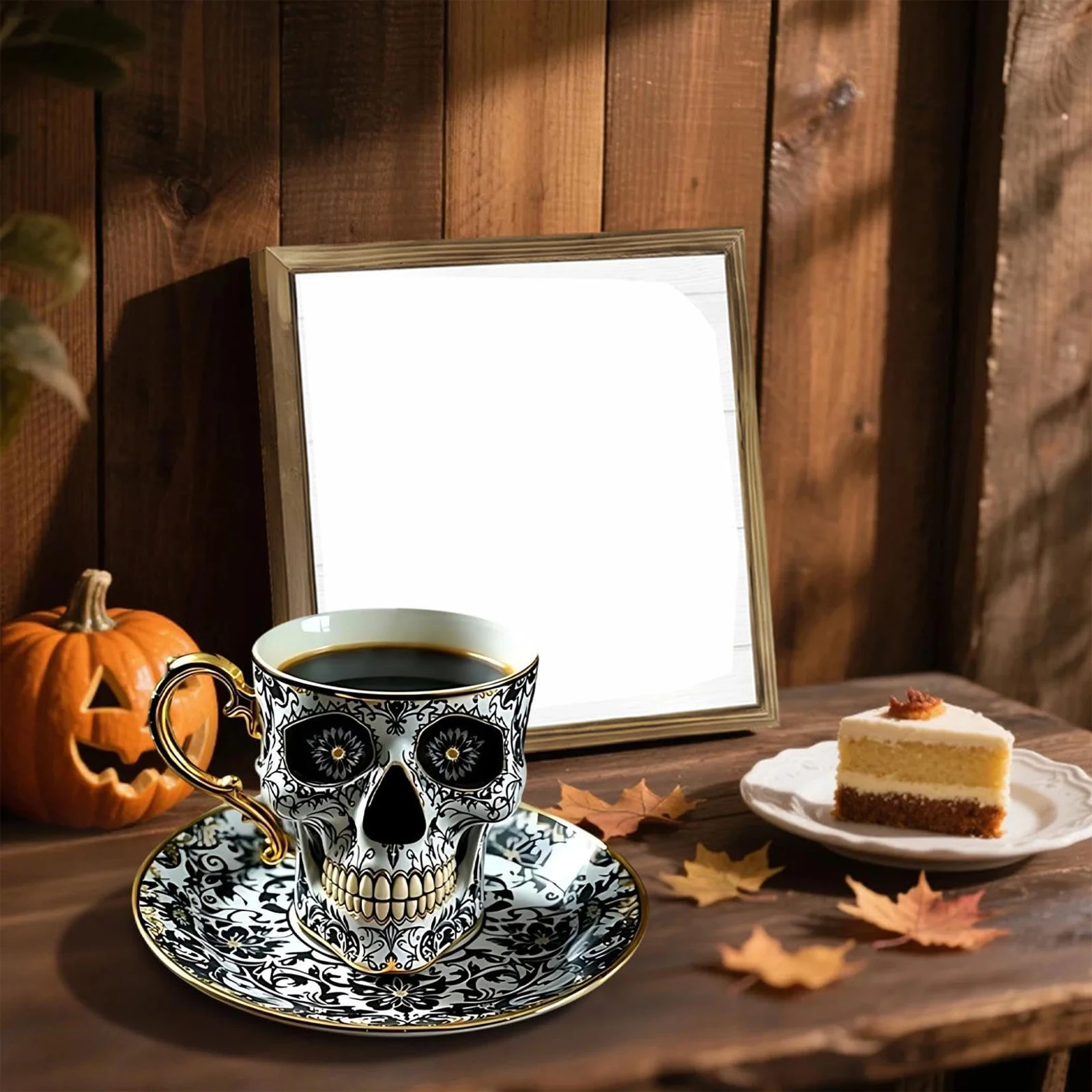 Halloween Gothic Skull Mug Gothic Design Coffee Beer Mugs BEST Halloween Gift Suitable For Daily Coffee Or Elegant Tea Breaks
Halloween Gothic Skull Mug Gothic Design Coffee Beer Mugs BEST Halloween Gift Suitable For Daily Coffee Or Elegant Tea Breaks