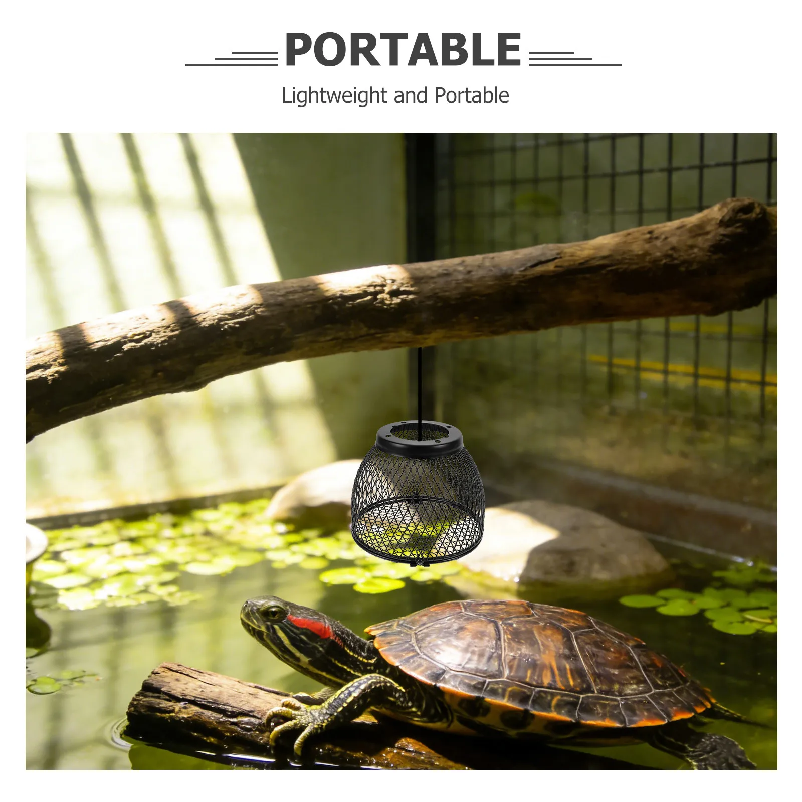 Reptile Heat Lamp Cage Heater Guard Anti Scald Mesh Cover Heating Lampshade For Lizard Bearded Dragon Turtle Snake Terrarium
Reptile Heat Lamp Cage Heater Guard Anti Scald Mesh Cover Heating Lampshade For Lizard Bearded Dragon Turtle Snake Terrarium