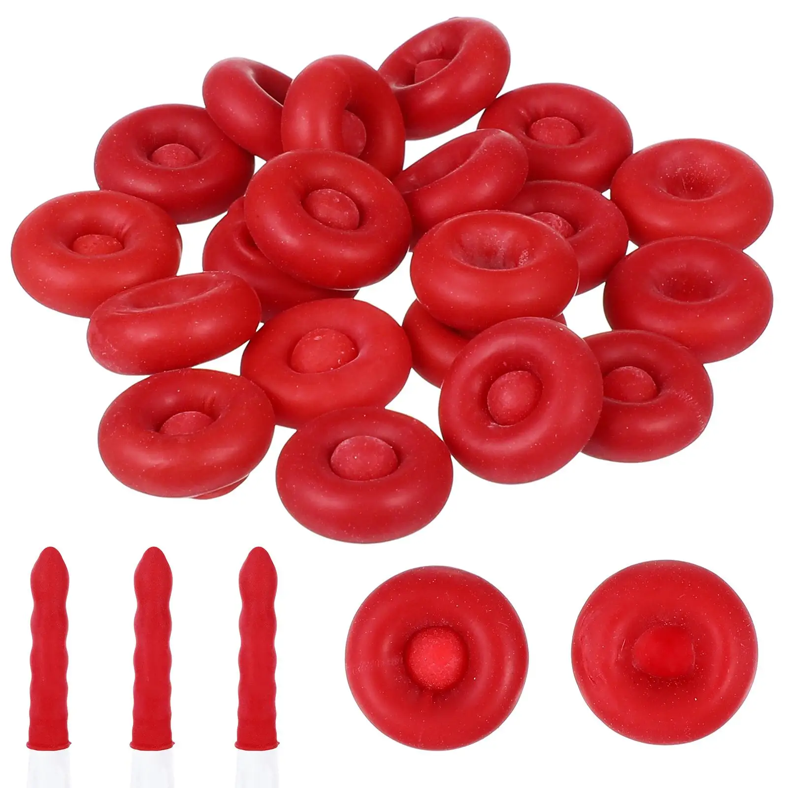 20 Pcs Nozzle Protective Cover Anti-Leak Protector Sealing Caulk Binders Caps Caulking Sleeves Glass Glue
20 Pcs Nozzle Protective Cover Anti-Leak Protector Sealing Caulk Binders Caps Caulking Sleeves Glass Glue